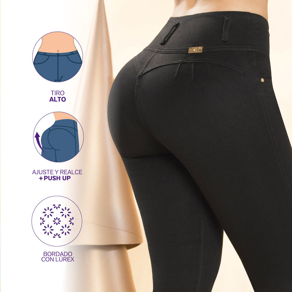 Jeans Push Up Negro Tyt Bogotá - 40