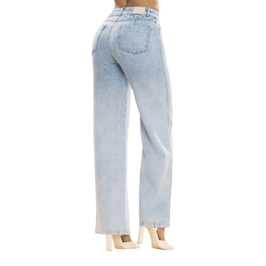 Jeans Palazzo Azul Tyt Jeans Bolivar - 36