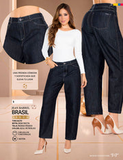 Jean Barrel Tiro Alto Azul Tyt Jeans Brasil - foto 7