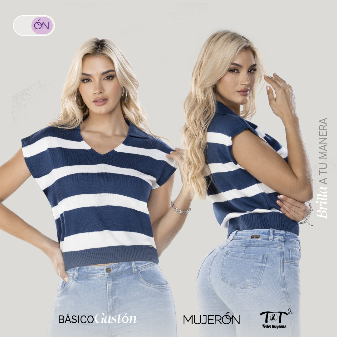 Básico Multirayas Sin Mangas TyT Gaston