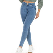 Jean Push Up Tiro Alto Azul Medio Tyt Jeans Caicedo - foto 2