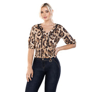 Blusa Animal Print TyT Carcasona