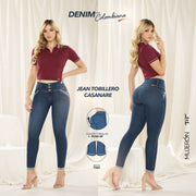 Jean Push Up Tobillero Azul Medio Tyt Casanare - 46