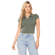 Blusa Ajustada Verde TyT Comedia