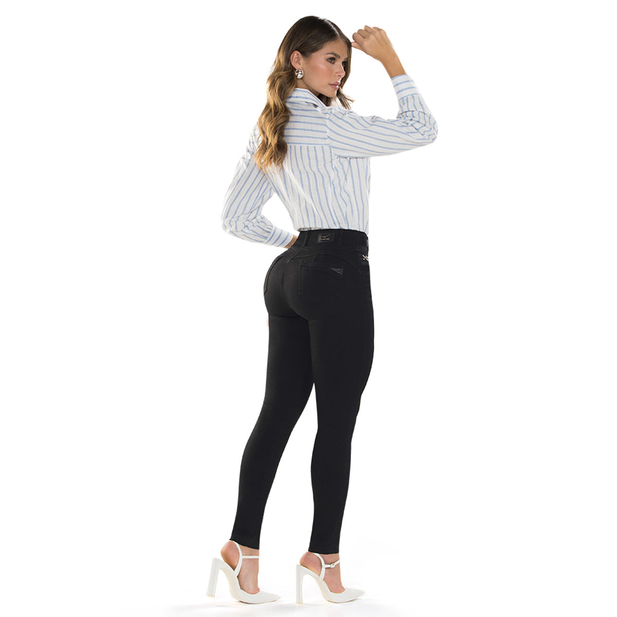 Camisa Manga Larga Azul Tyt Mojica - foto 6