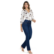 Jean Push Up Tiro Súper Alto Azul Oscuro Tyt Jeans Croacia - foto 5