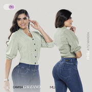 Camisa Confort Verde TyT Galeano