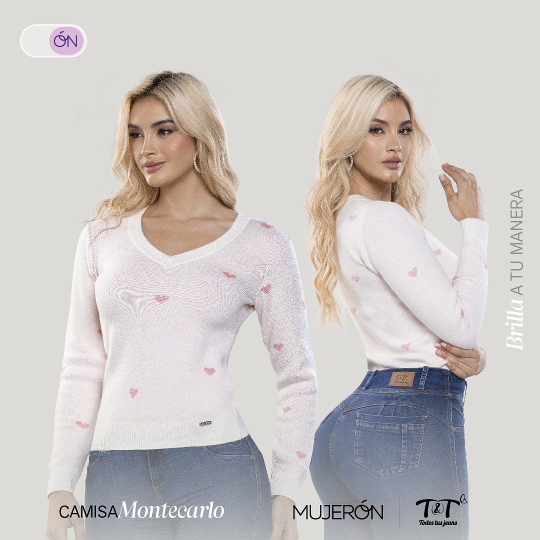 Saco Confort Rosado TyT Montecarlo