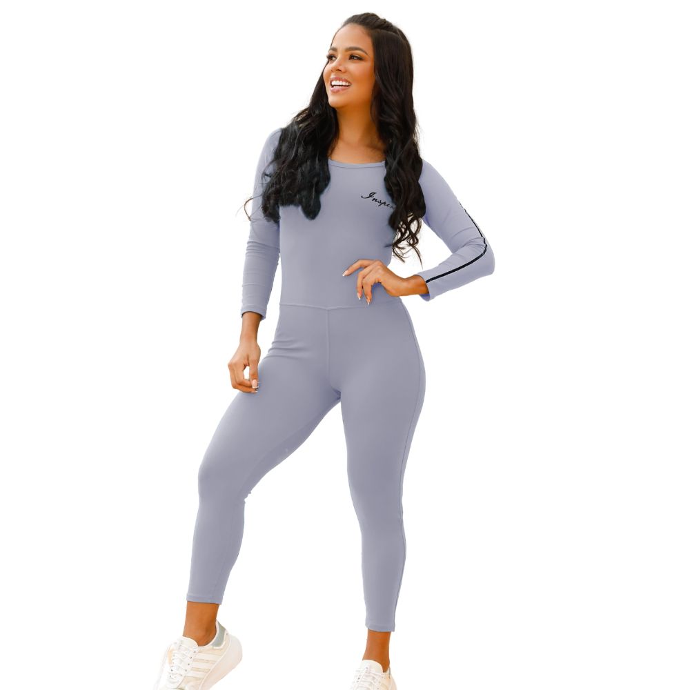 Enterizo Deportivo Semi Control Lila THModa 12591