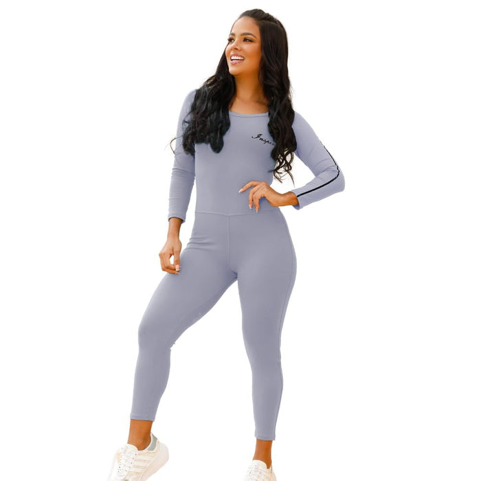 Enterizo Deportivo Semi Control Lila THModa 12591