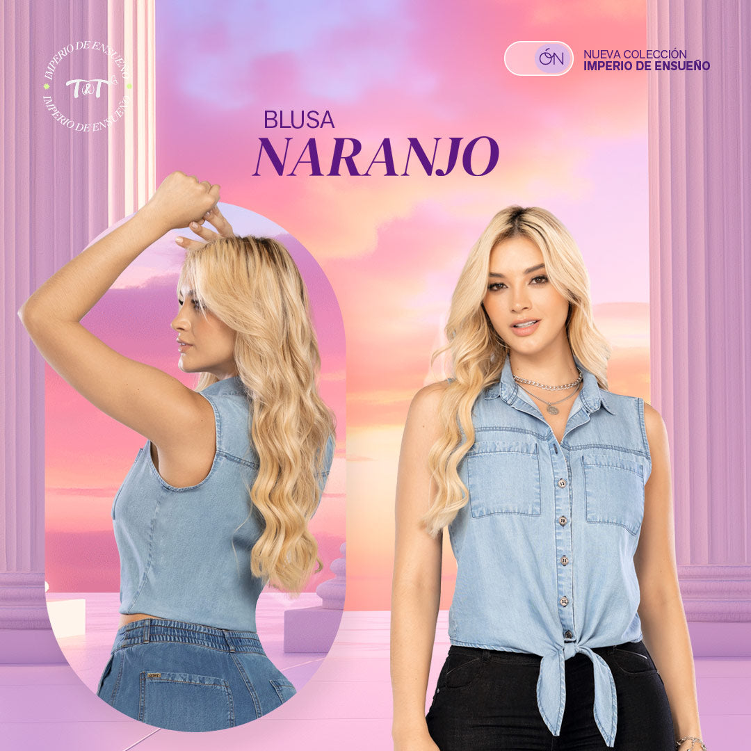 Blusa Confort Naranja TyT Naranjo