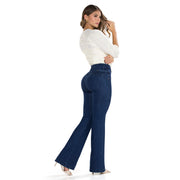 Jean Push Up Tiro Alto Azul Oscuro Tyt Jeans Egipto - foto 6