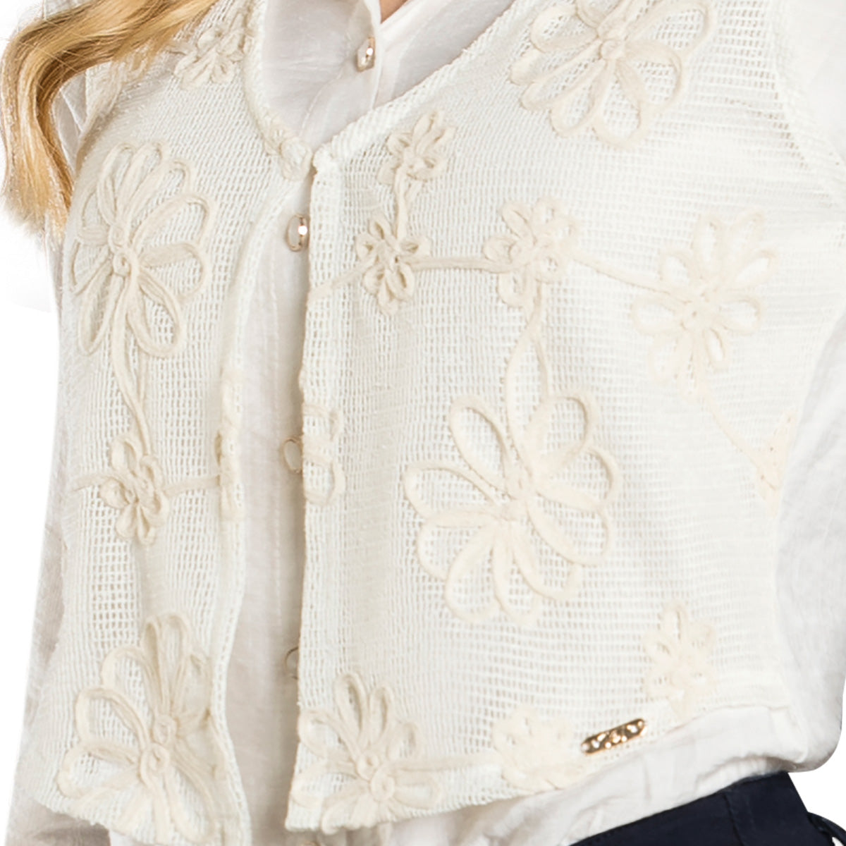 Camisa Manga Larga Beige Tyt Cariño - foto 5