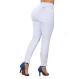 Jeans Push Up Blanco Tyt Paradise