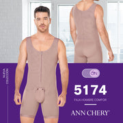 Faja Hombre Media Pierna Cocoa Ann Chery 5174 - S