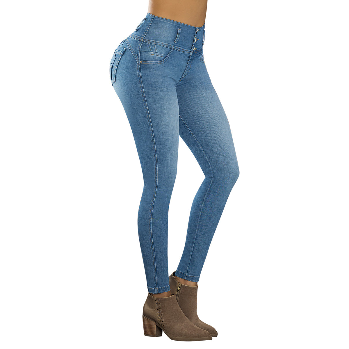 Jeans Push Up Azul Tyt Jeans Fonseca - 38