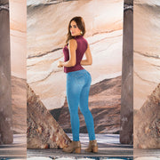 Jeans Push Up Azul Tyt Jeans Fonseca - 40
