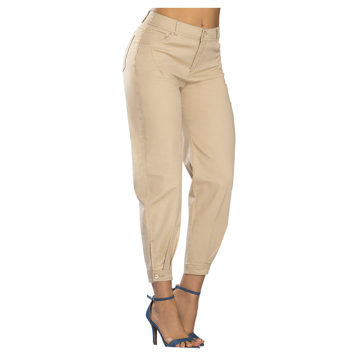 Pantalón Mom Beige TyT Fredy