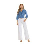 Jean Wide Leg Blanco Tyt Jeans Guajira - 42