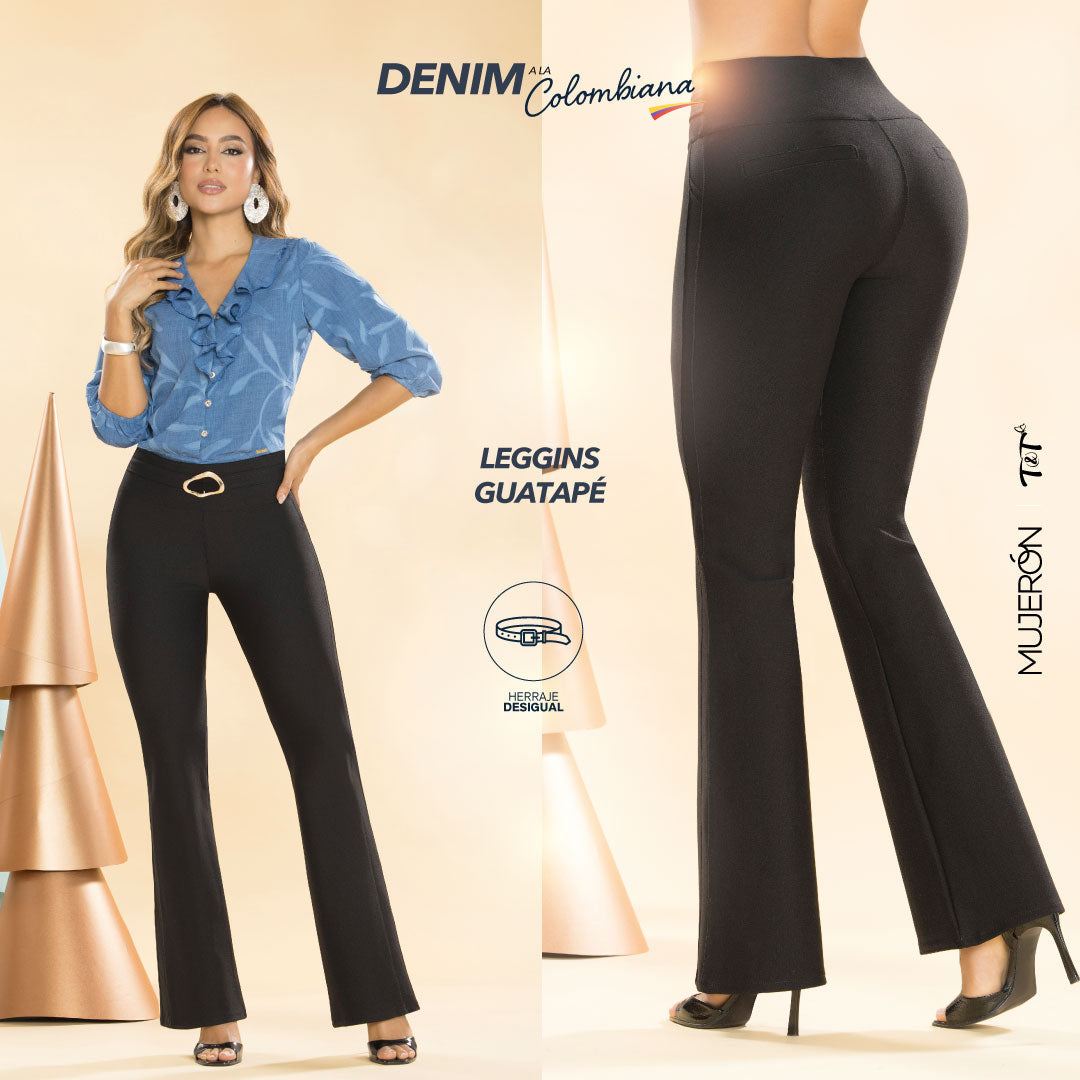 Leggin Super Alto Negro TyT Guatape