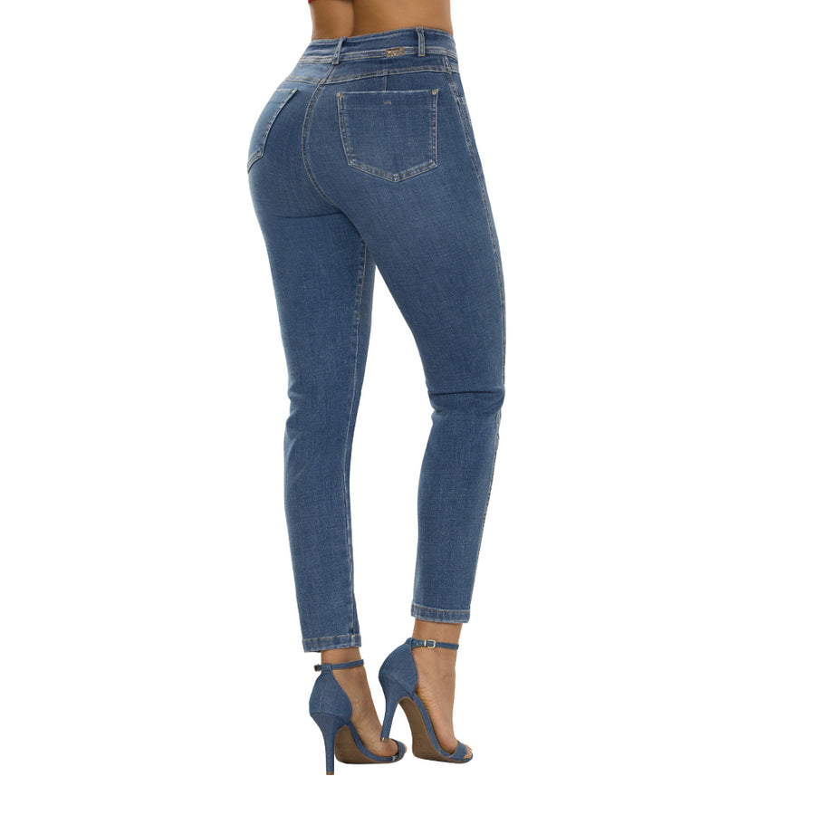 Jean Mom Tiro Alto Azul Tyt Guaviare - 36