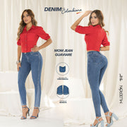 Jean Mom Tiro Alto Azul Tyt Guaviare - 44