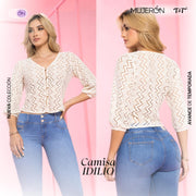 Blusa Confort Beige TyT Idilio