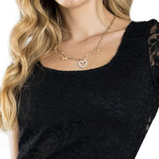 Blusa Manga Corta Negra Tyt Ilusión - foto 3