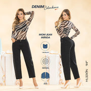 Jeans Mom Fit Negro Tyt Jeans Inírida - 44