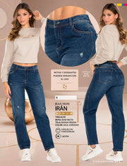 Jean Mom Tiro Alto Azul Tyt Jeans Irán - foto 7