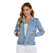 Chaqueta Índigo Azul TyT Jardín