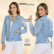Chaqueta Índigo Azul TyT Jardín