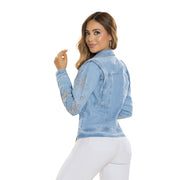 Chaqueta Índigo Azul TyT Jardín