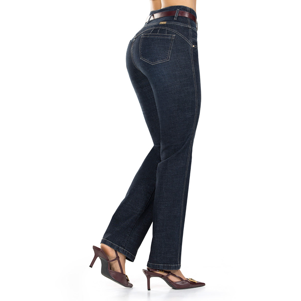 Jean Push Up Tiro Súper Alto Azul Tyt Jeans Argelia - foto 1