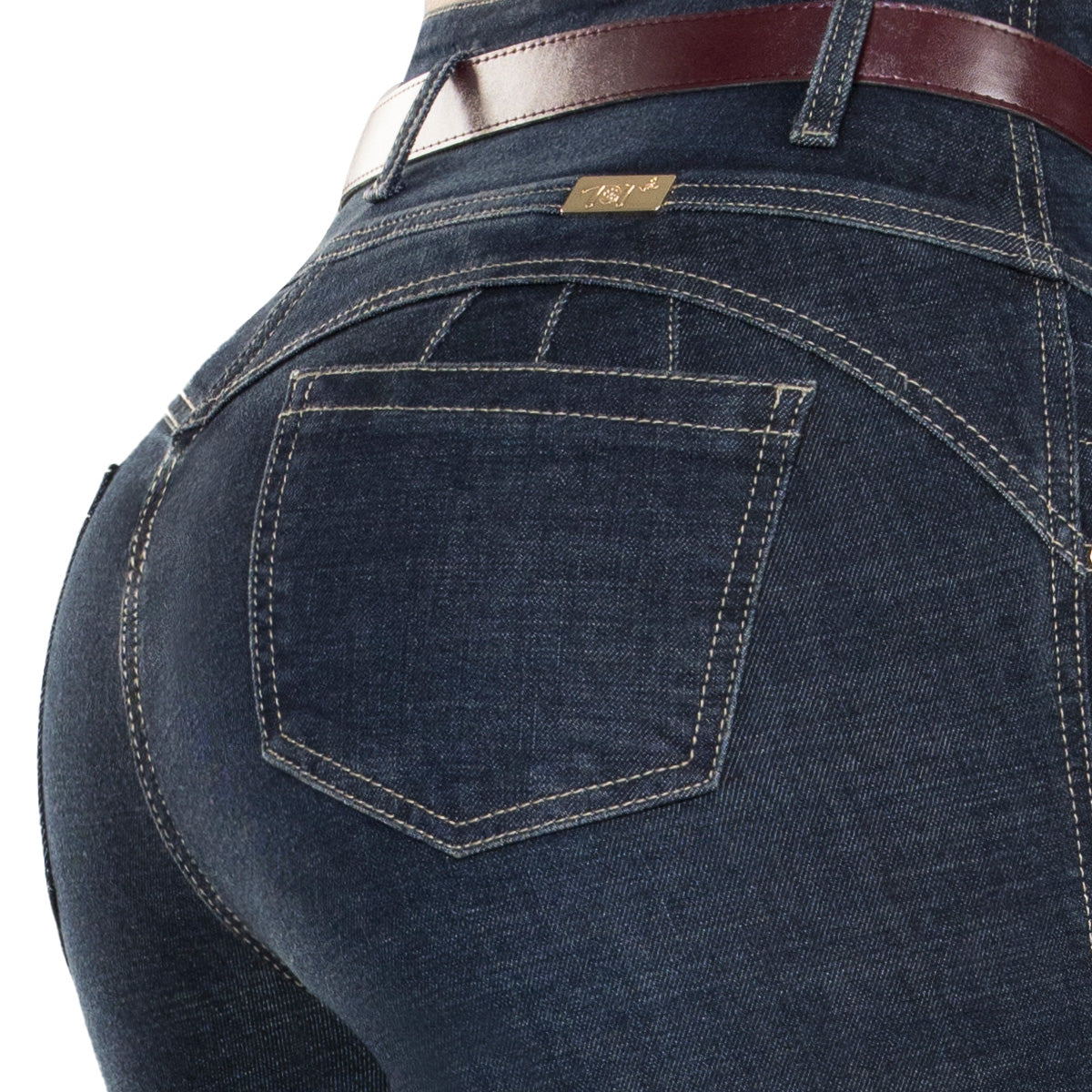 Jean Push Up Tiro Súper Alto Azul Tyt Jeans Argelia - foto 4