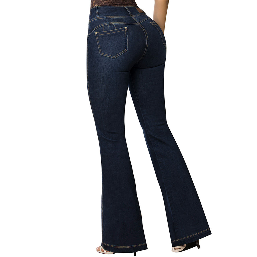 Jean Push Up Tiro Alto Azul Tyt Jeans Azalea - foto 1