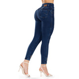 Jean Jogger Tiro Alto Azul Oscuro Tyt Jeans Canadá