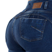 Jean Jogger Tiro Alto Azul Oscuro Tyt Jeans Canadá - foto 3