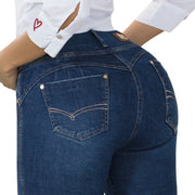 Jean Push Up Tiro Súper Alto Azul Tyt Jeans Gazania - foto 4