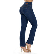 Jean Push Up Tiro Súper Alto Azul Oscuro Tyt Jeans Croacia - foto 1