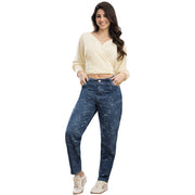 Jean Mom Tiro Alto Azul Tyt Jeans Botánica - foto 4