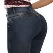 Jean Push Up Tiro Alto Azul Tyt Jeans Néctar - foto 4