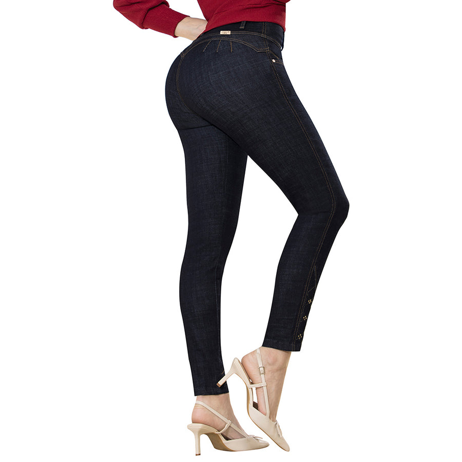 Jean Push Up Tiro Alto Azul Tyt Jeans Prado - foto 1