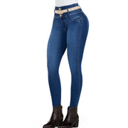 Jean Push Up Tiro Alto Azul Medio Tyt Jeans Senegal - foto 2