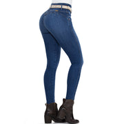 Jean Push Up Tiro Alto Azul Medio Tyt Jeans Senegal - foto 1