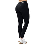 Jean Push Up Tiro Alto Negro Tyt Jeans Verbena