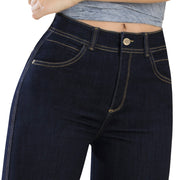 Jean Wide Leg Tiro Alto Azul Tyt Jeans Caléndula - foto 3
