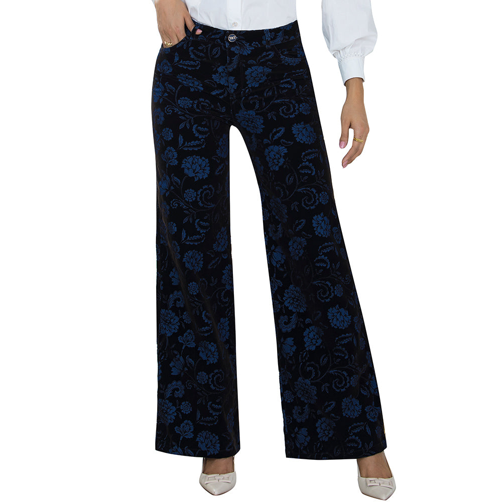 Jean Wide Leg Tiro Alto Azul Tyt Jeans Ceiba - foto 2