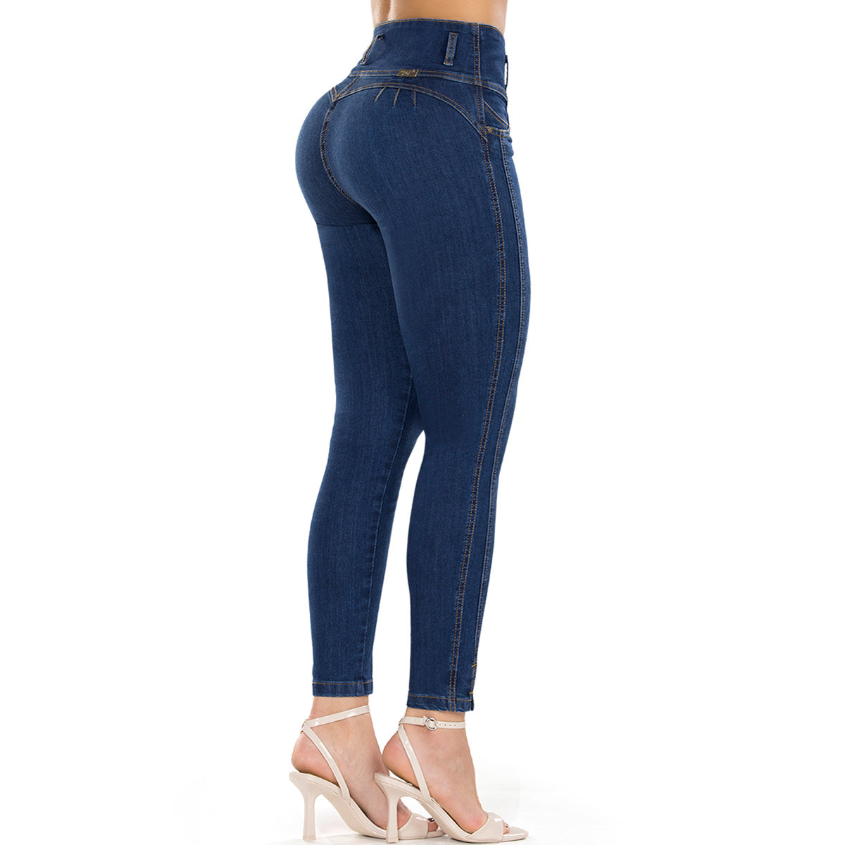 Jean Push Up Tiro Alto Azul Oscuro Tyt Jeans Túnez - foto 1