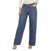 Jeans Baggy Tiro Alto Azul Tyt Piedad - 38
